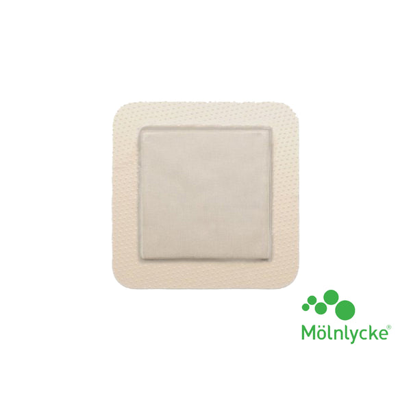 395390 MEPILEX BORDER AG 10X10 CM.